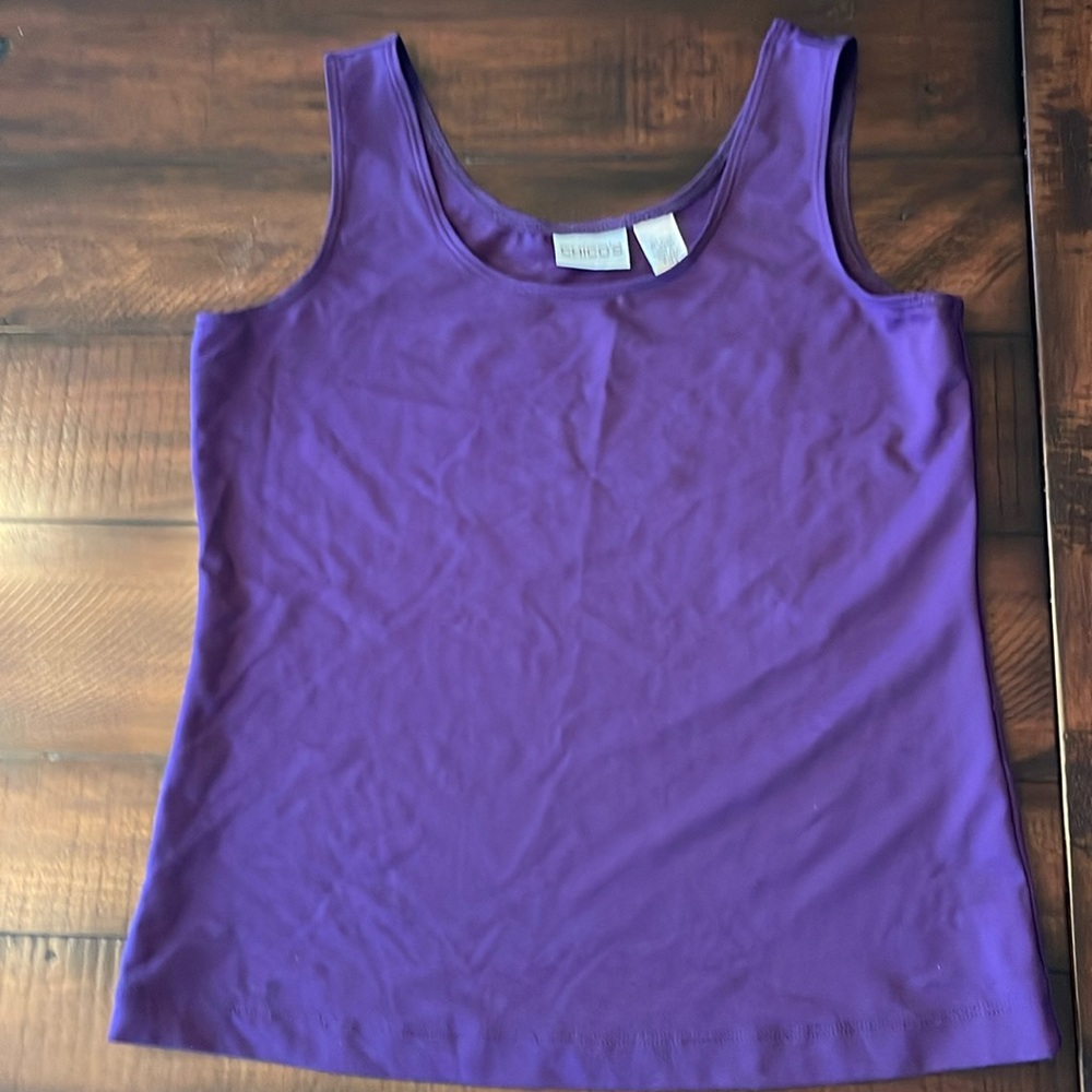 Chico's Cami- purple- excellent condition- size 0